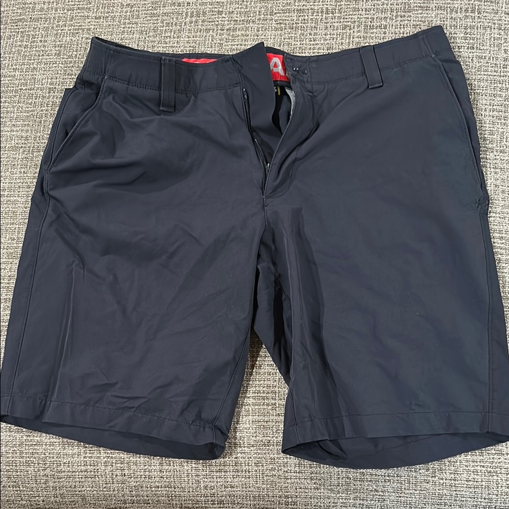 Under Armour Men's Dark Gray Flat Front Shorts